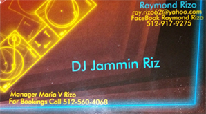 DJ Jammin Riz - For Bookings Call 512-560-4068