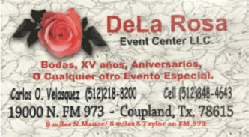 De La Rosa Event Center LLC
